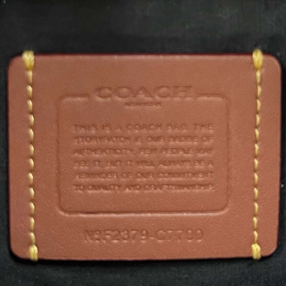 NWOT Authentic Coach Belt Bag - Picture 8 of 8